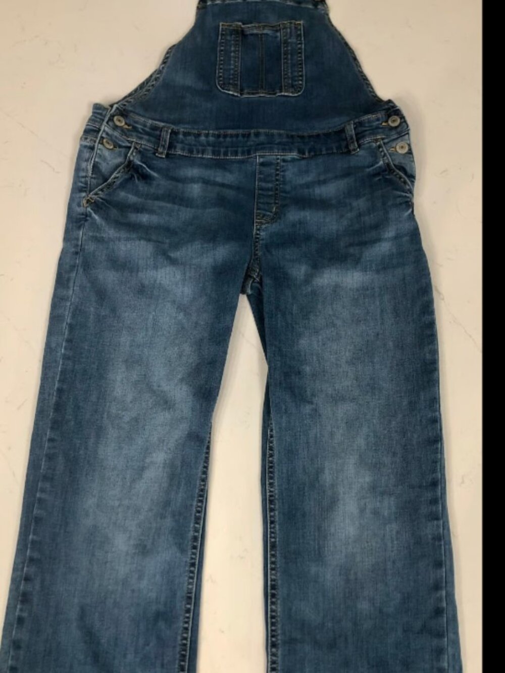 THEREABOUTS Girl's Classic Straight Leg Overalls Adjustable Straps size 16